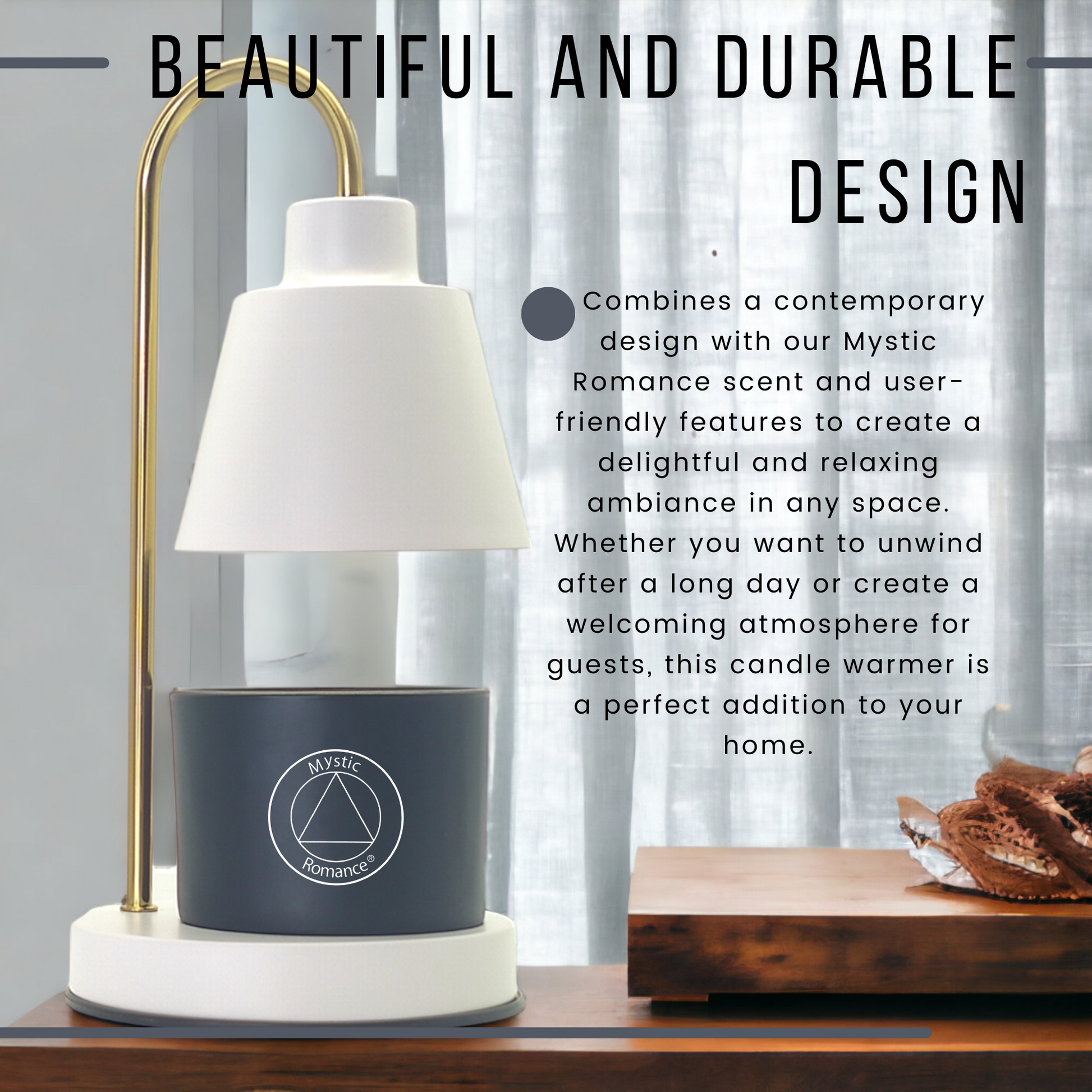 69141 Candle Warmer Lamp - DiAroma by Mystic Romance