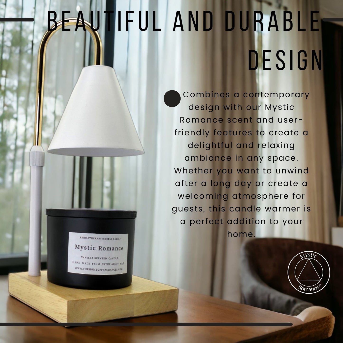 69139 Candle Warmers Lamp - DiAroma by Mystic Romance
