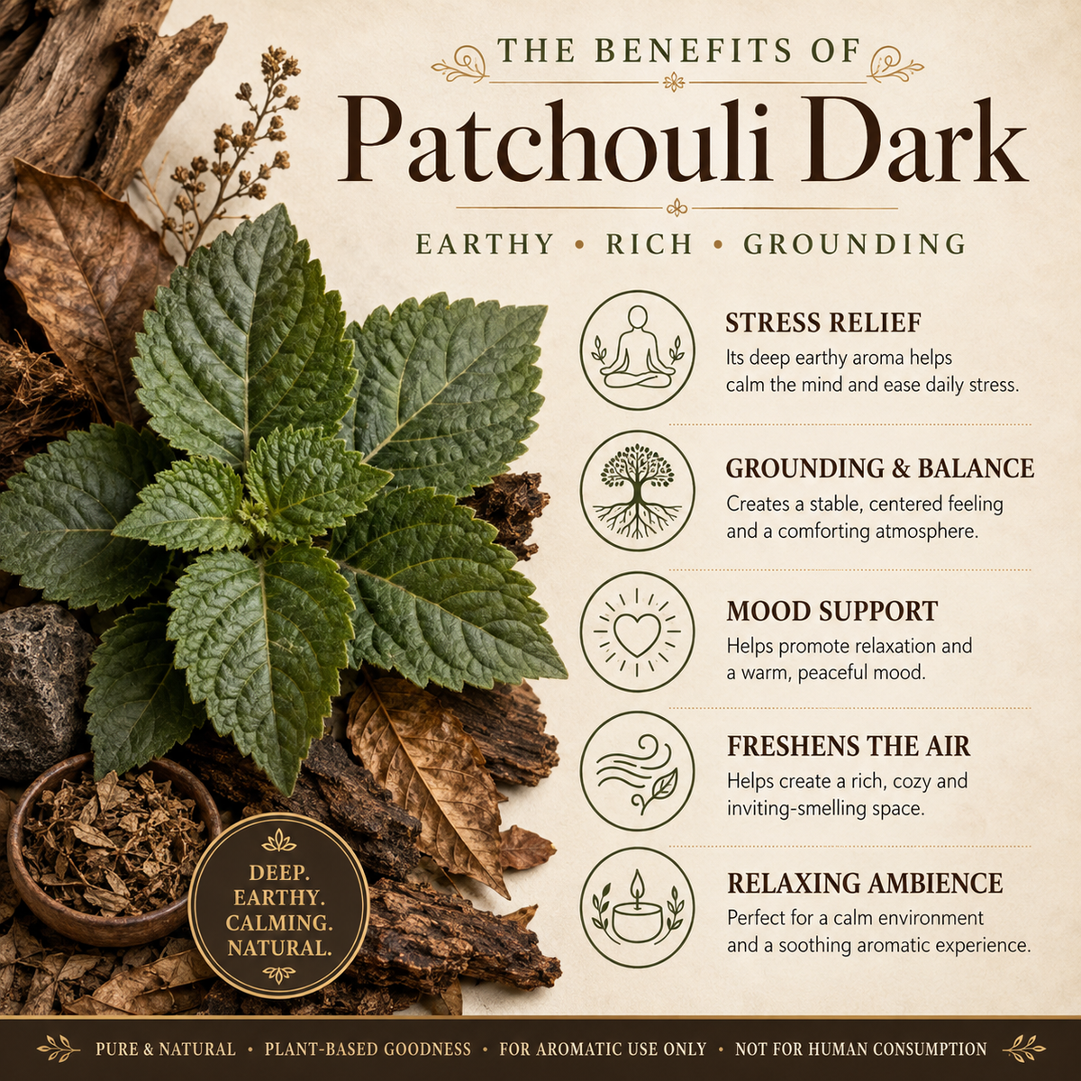 Patchouli Dark Essential Oil