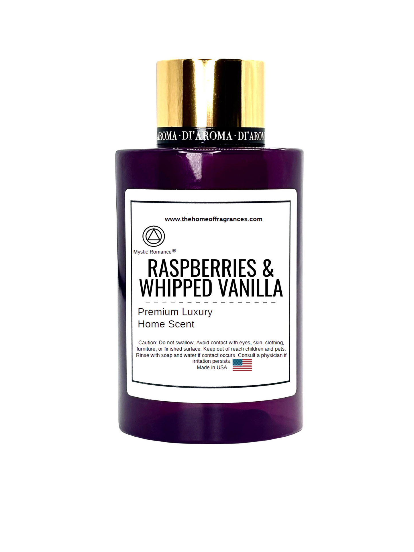 Raspberries & Whipped Vanilla Premium Fragrance Oil - DiAroma by Mystic Romance