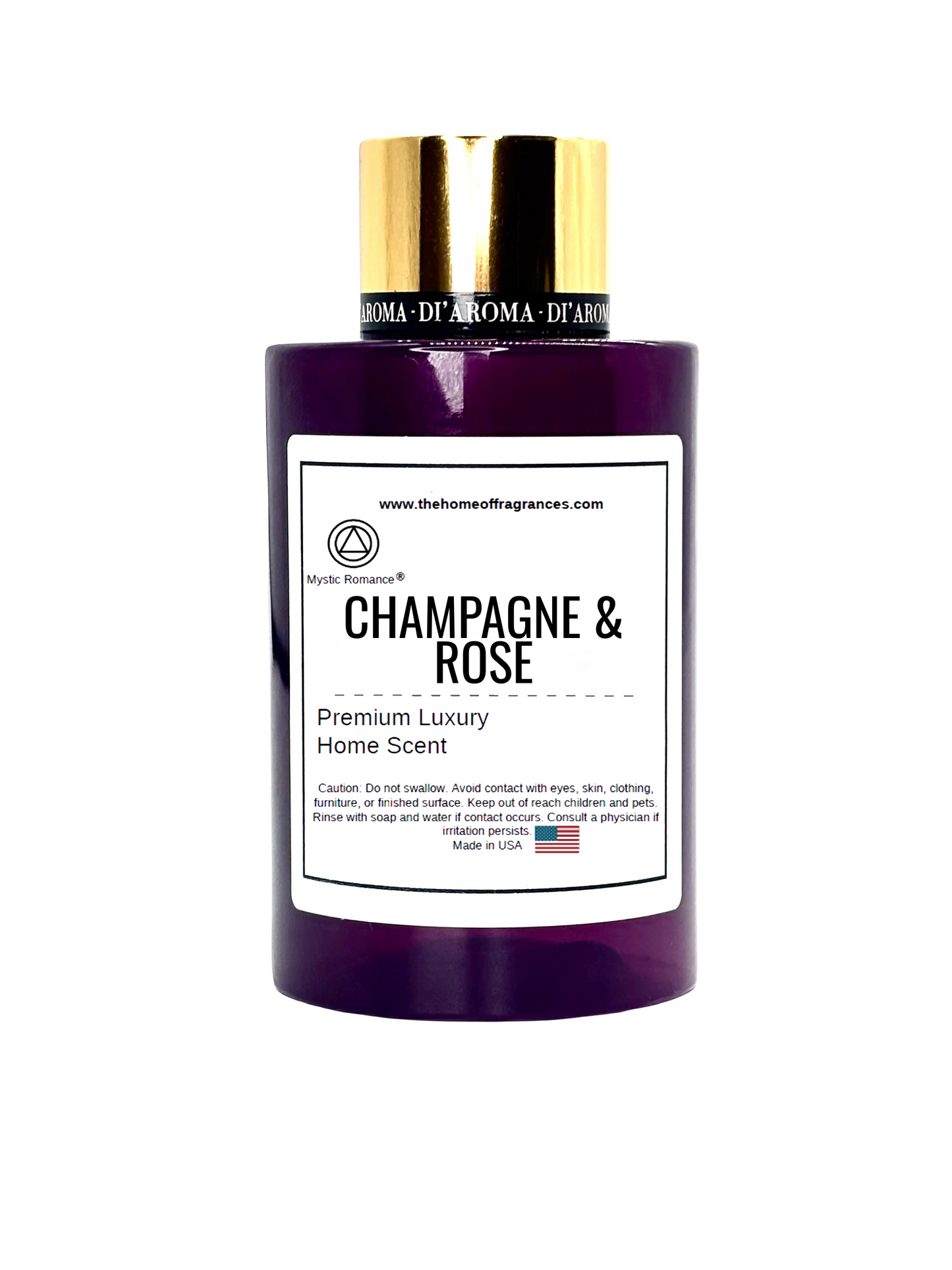 Champagne & Rose Premium Fragrance Oil - DiAroma by Mystic Romance