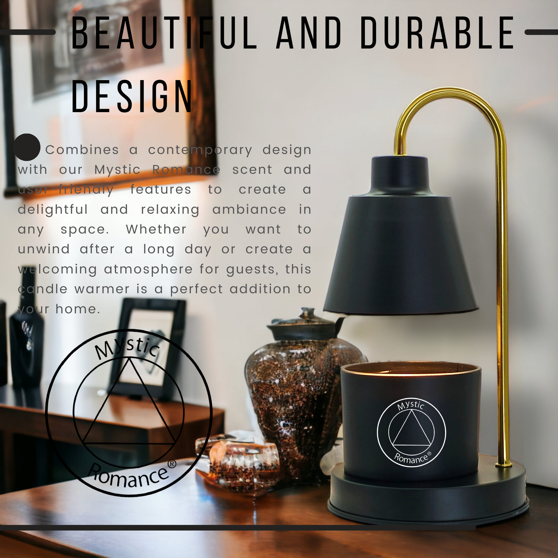 69140 Candle Warmers Lamp - DiAroma by Mystic Romance