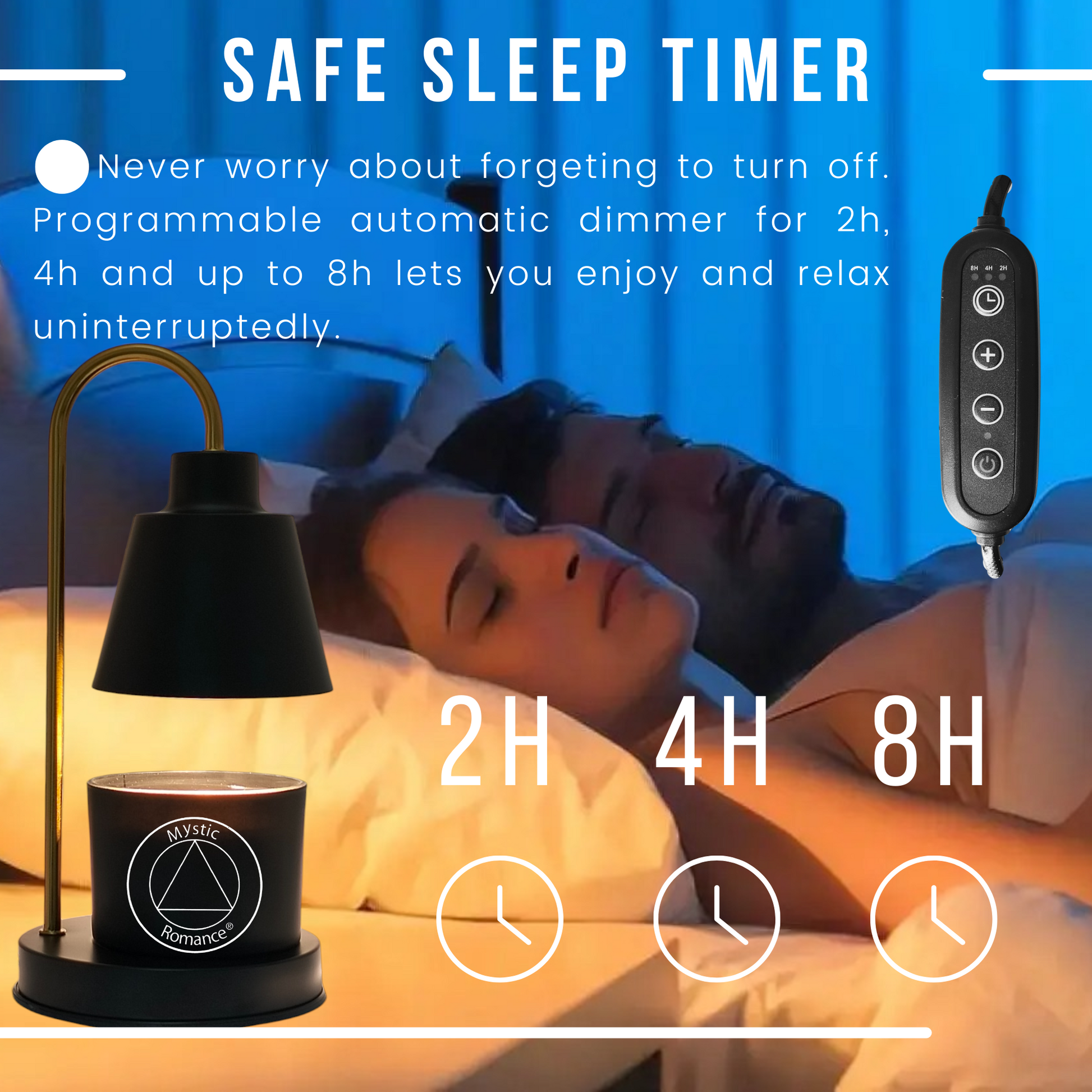 69140 Candle Warmers Lamp - DiAroma by Mystic Romance