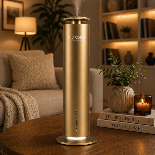 76237 Di'Aroma Tower Gold with remote control