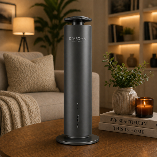 76238 Di'Aroma Tower Titanium with remote control