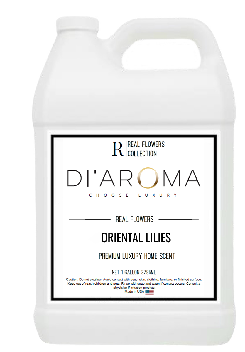 Oriental Lilies HVAC Real Flowers Collection - DiAroma by Mystic Romance