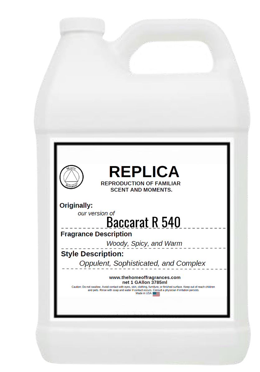 Inspired by: Baccarat Rouge 540* HVAC- Replica Collection - DiAroma by Mystic Romance