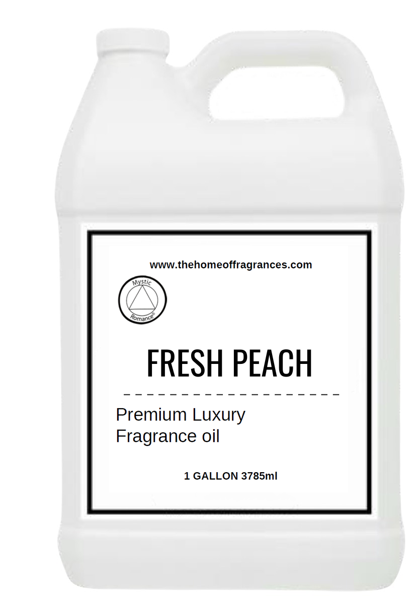 Fresh Peach Premium Fragrance Oil - DiAroma by Mystic Romance