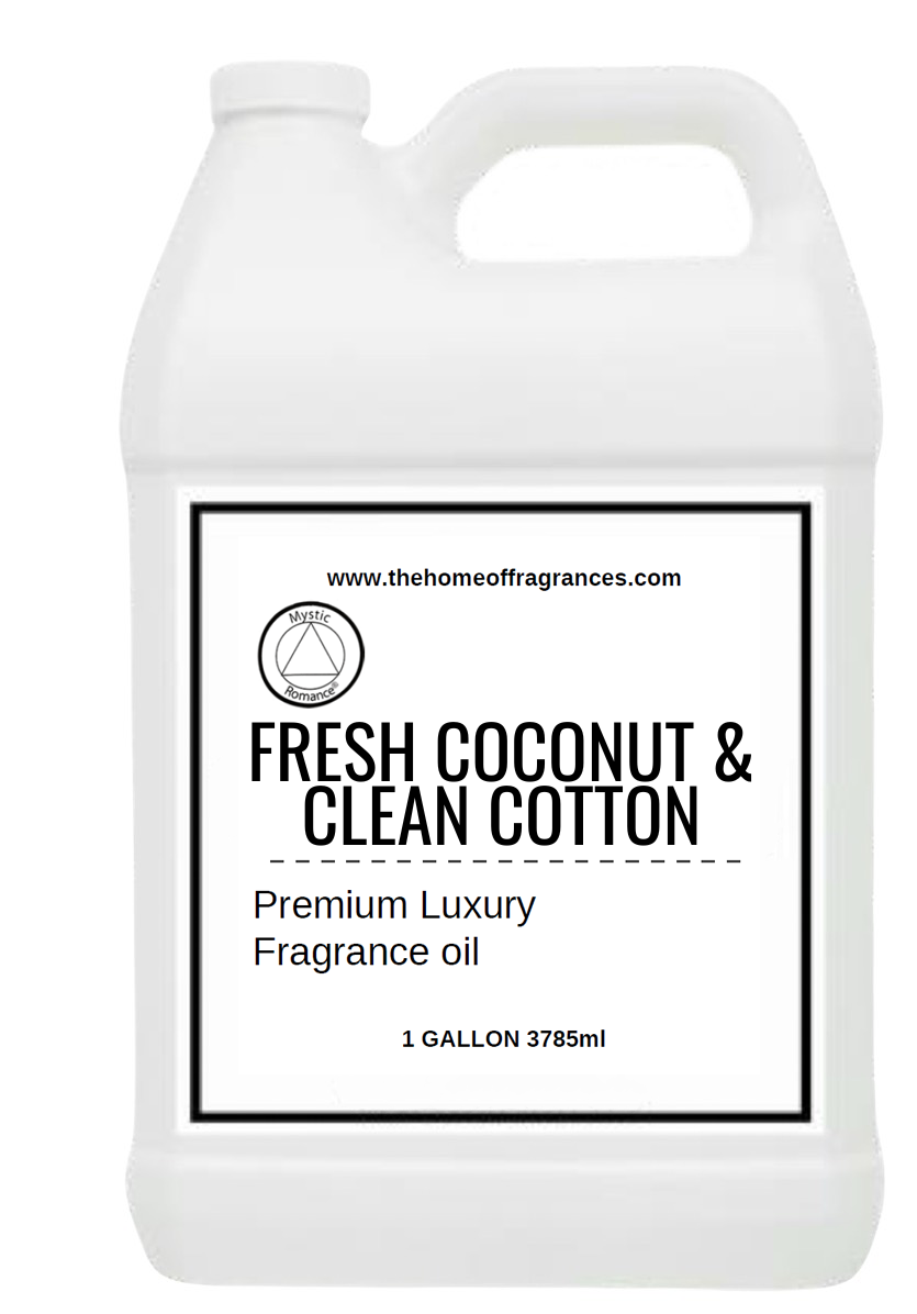 Fresh Coconut & Cotton Premium Fragrance Oil - DiAroma by Mystic Romance