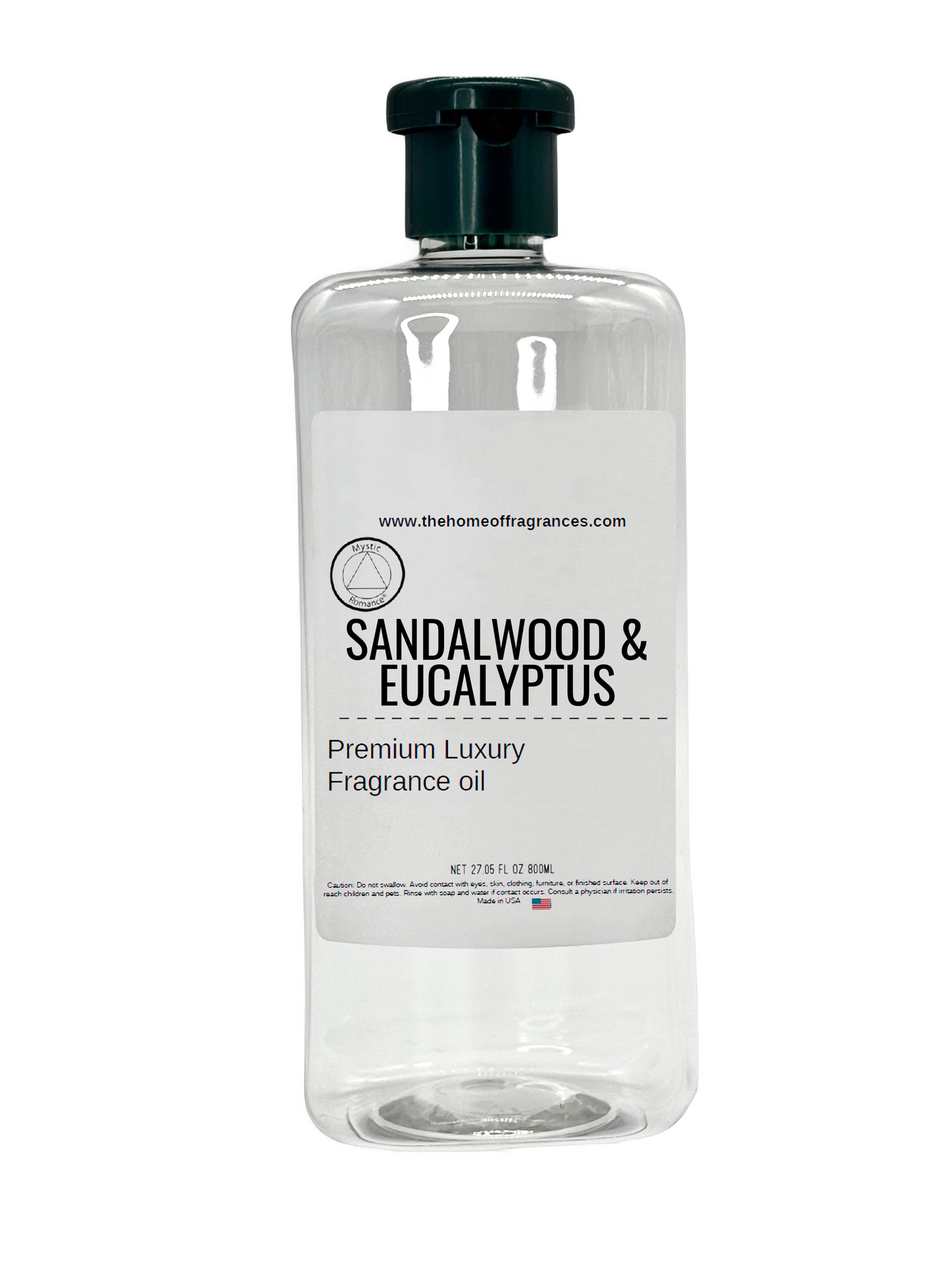 Sandalwood Eucalyptus Premium Fragrance Oil - DiAroma by Mystic Romance