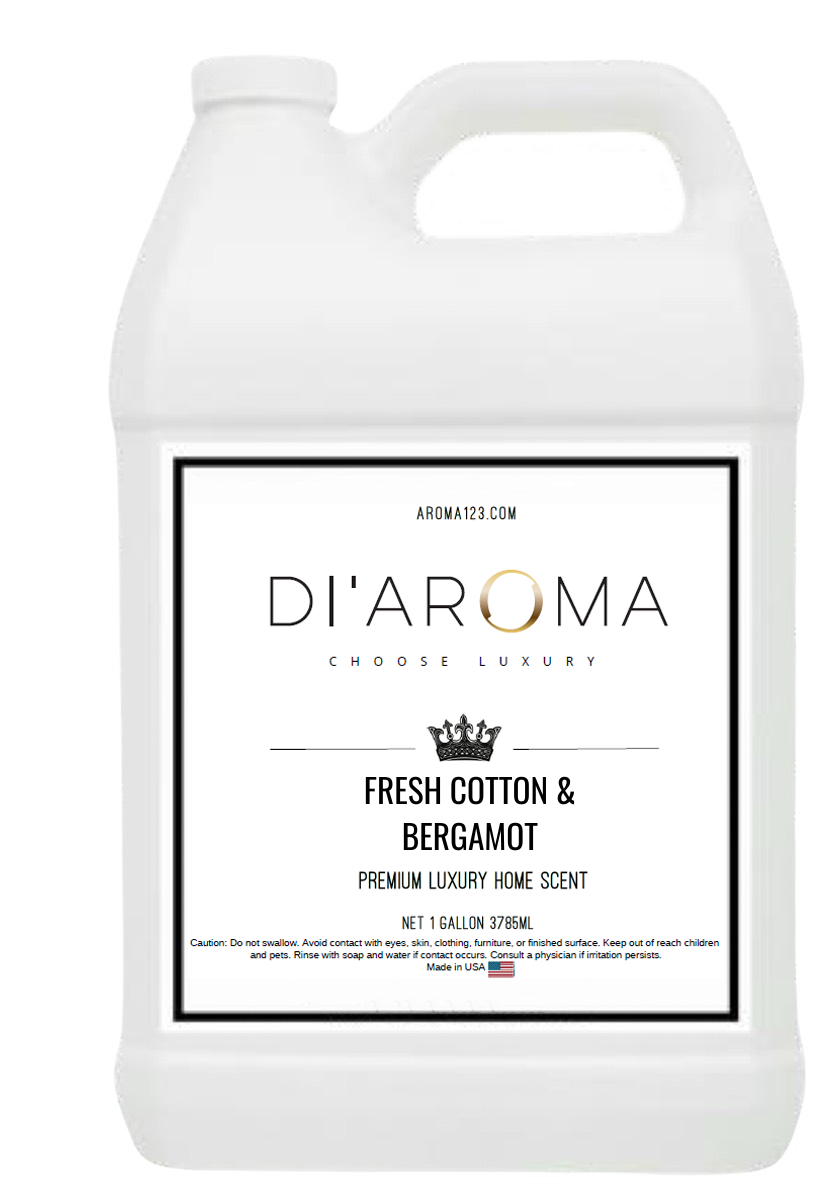 Fresh Cotton & Bergamot HVAC Royalty Collection - DiAroma by Mystic Romance