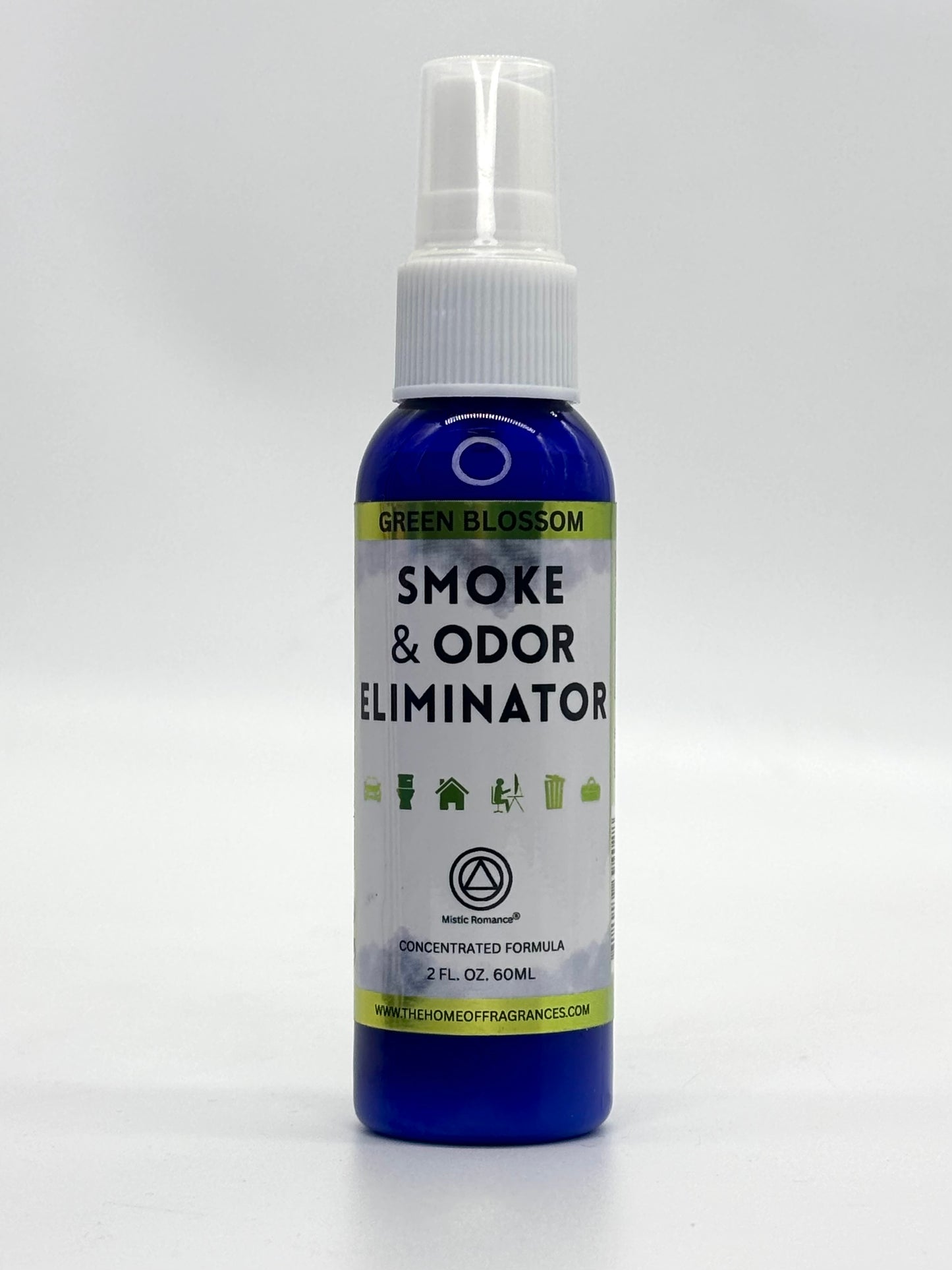 Smoke & Odor Eliminator 2 Fl Oz. 60ml Green Blossom