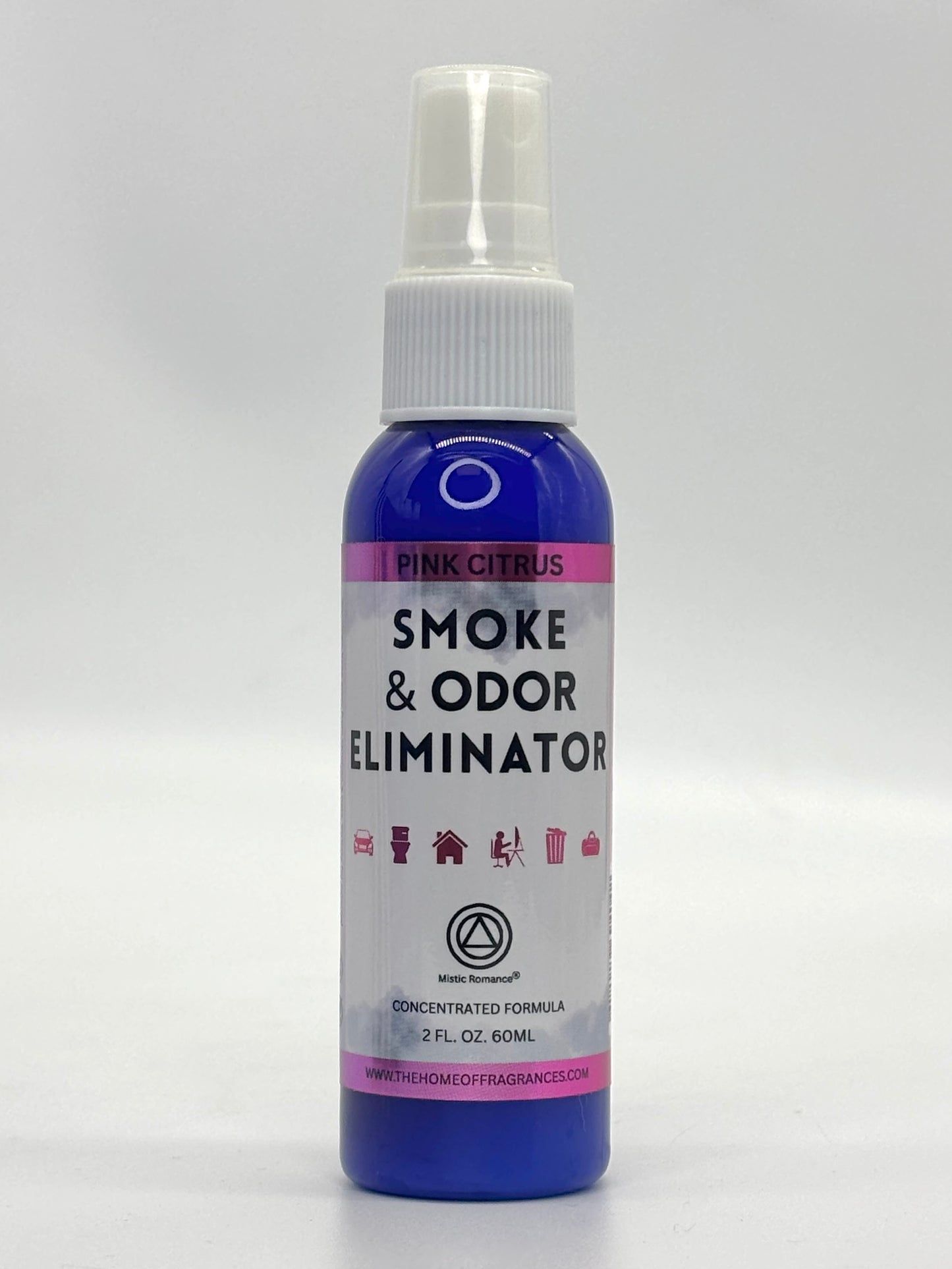 Smoke & Odor Eliminator 2 Fl Oz. 60ml Pink Citrus
