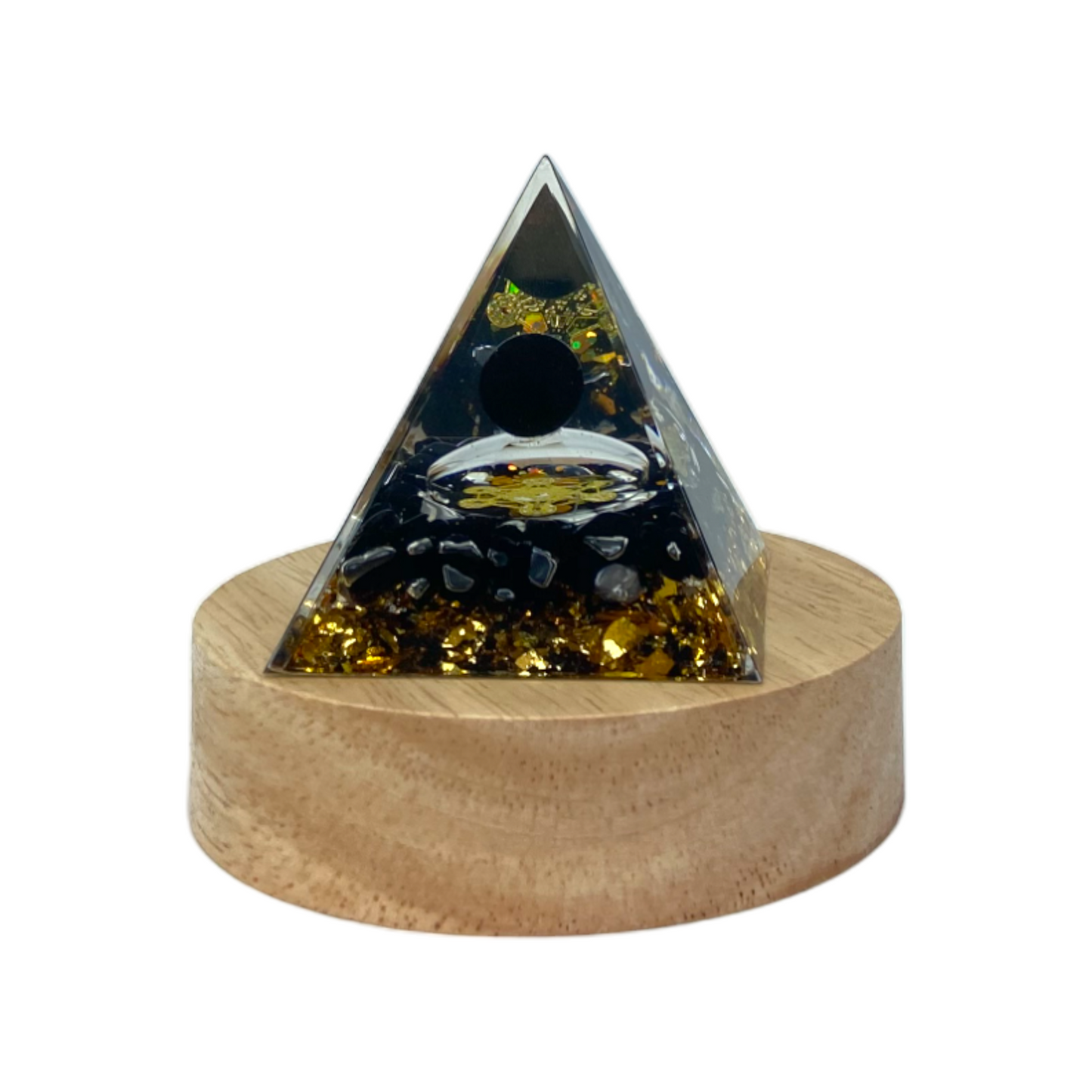68689 Orgones with wooden base LED 5x5x5 - DiAroma by Mystic Romance