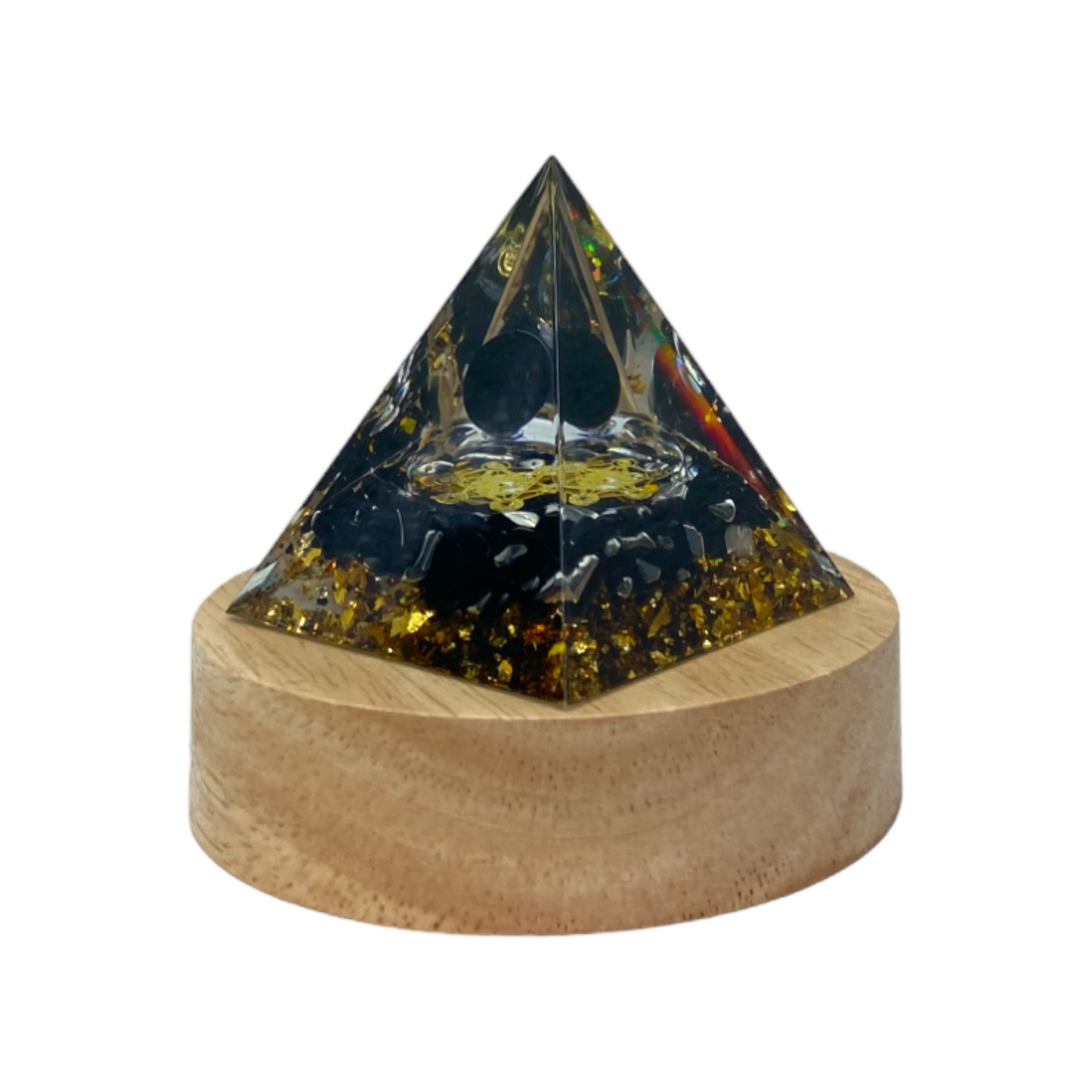 68689 Orgones with wooden base LED 5x5x5 - DiAroma by Mystic Romance