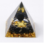 68689 Orgones with wooden base LED 5x5x5 - DiAroma by Mystic Romance