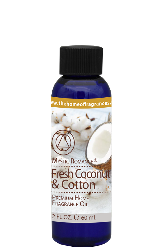 Fresh Coconut & Cotton Premium Fragrance Oil - DiAroma by Mystic Romance