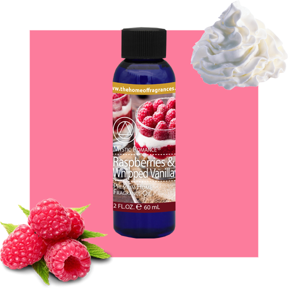 Raspberries & Whipped Vanilla Premium Fragrance Oil - DiAroma by Mystic Romance