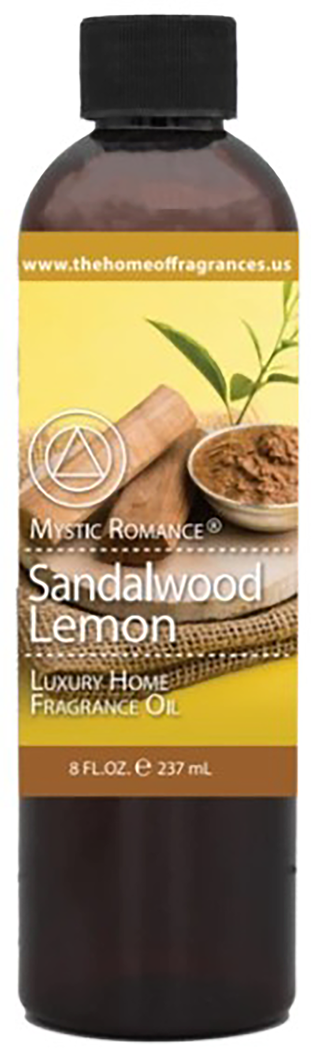 Sandalwood & Lemon Premium Fragrance Oil - DiAroma by Mystic Romance