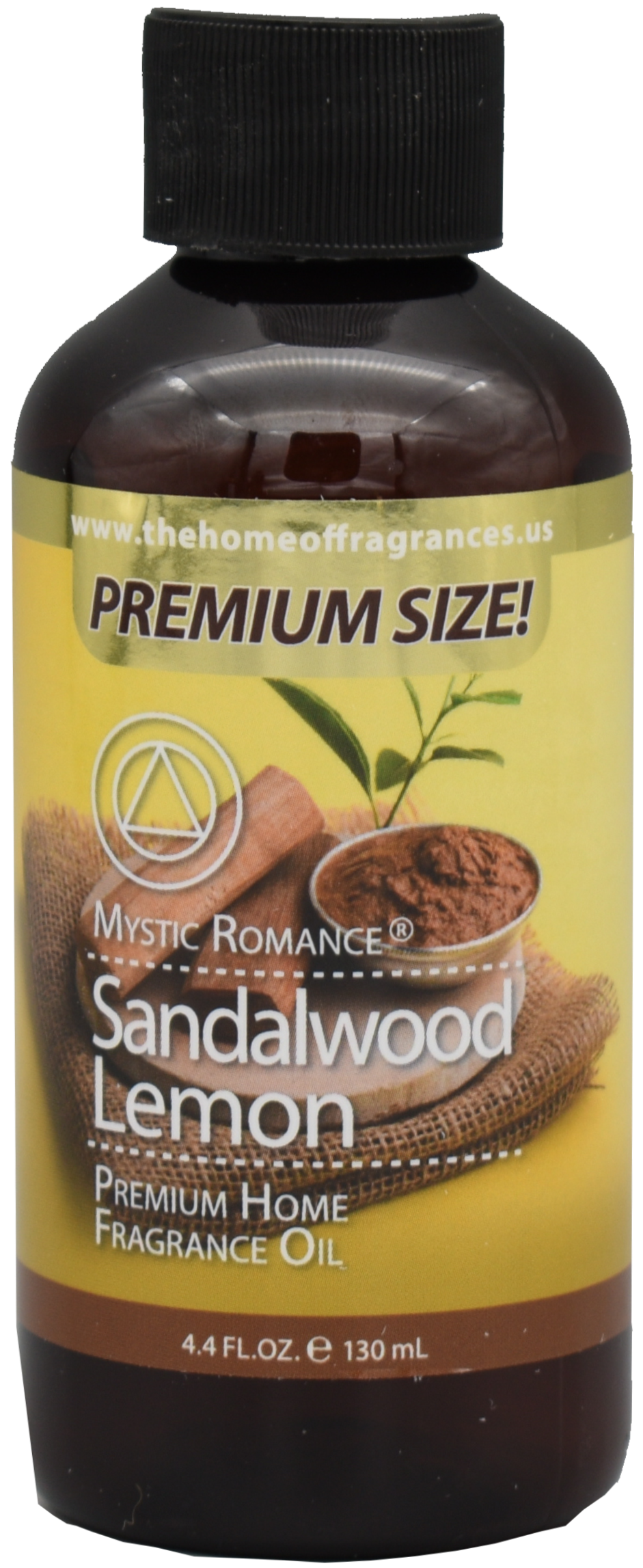 Sandalwood & Lemon Premium Fragrance Oil - DiAroma by Mystic Romance