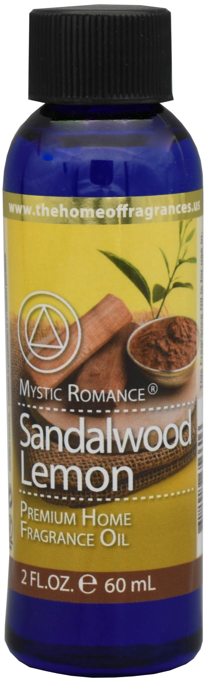 Sandalwood & Lemon Premium Fragrance Oil - DiAroma by Mystic Romance
