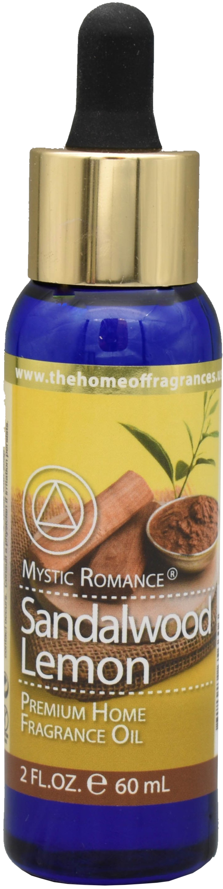 Sandalwood & Lemon Premium Fragrance Oil - DiAroma by Mystic Romance