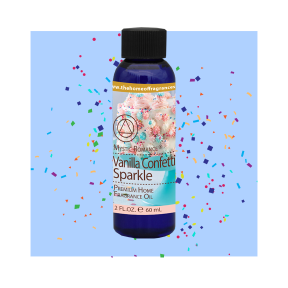 Vanilla Confetti Sparkle Premium Fragrance Oil - DiAroma by Mystic Romance