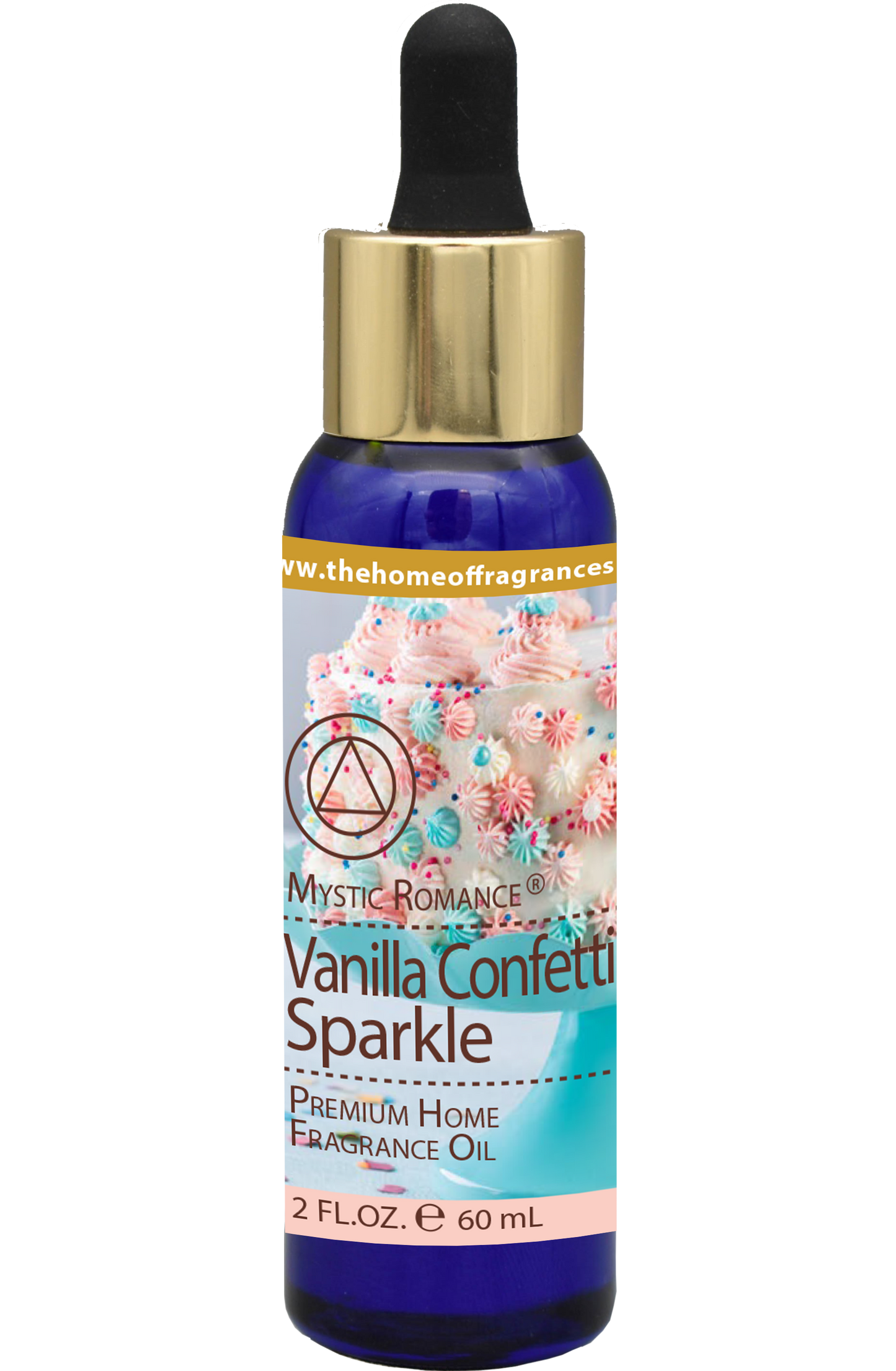 Vanilla Confetti Sparkle Premium Fragrance Oil - DiAroma by Mystic Romance