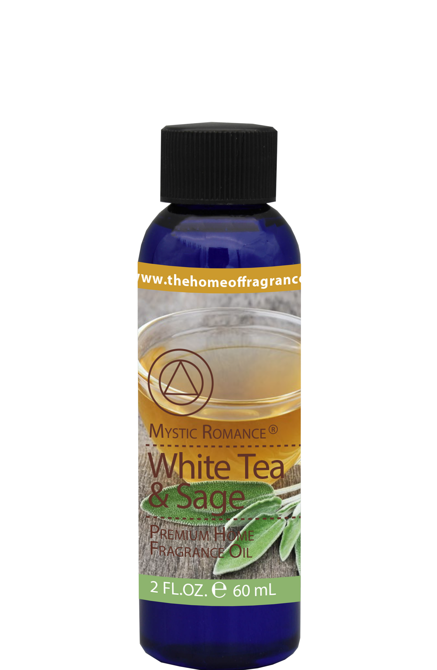 White Tea & Sage Premium Fragrance Oil - DiAroma by Mystic Romance