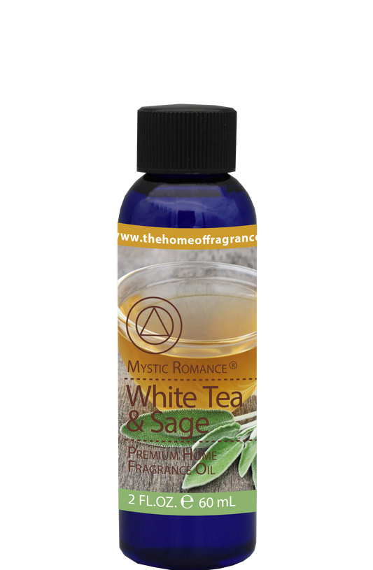 White Tea & Sage Premium Fragrance Oil - DiAroma by Mystic Romance