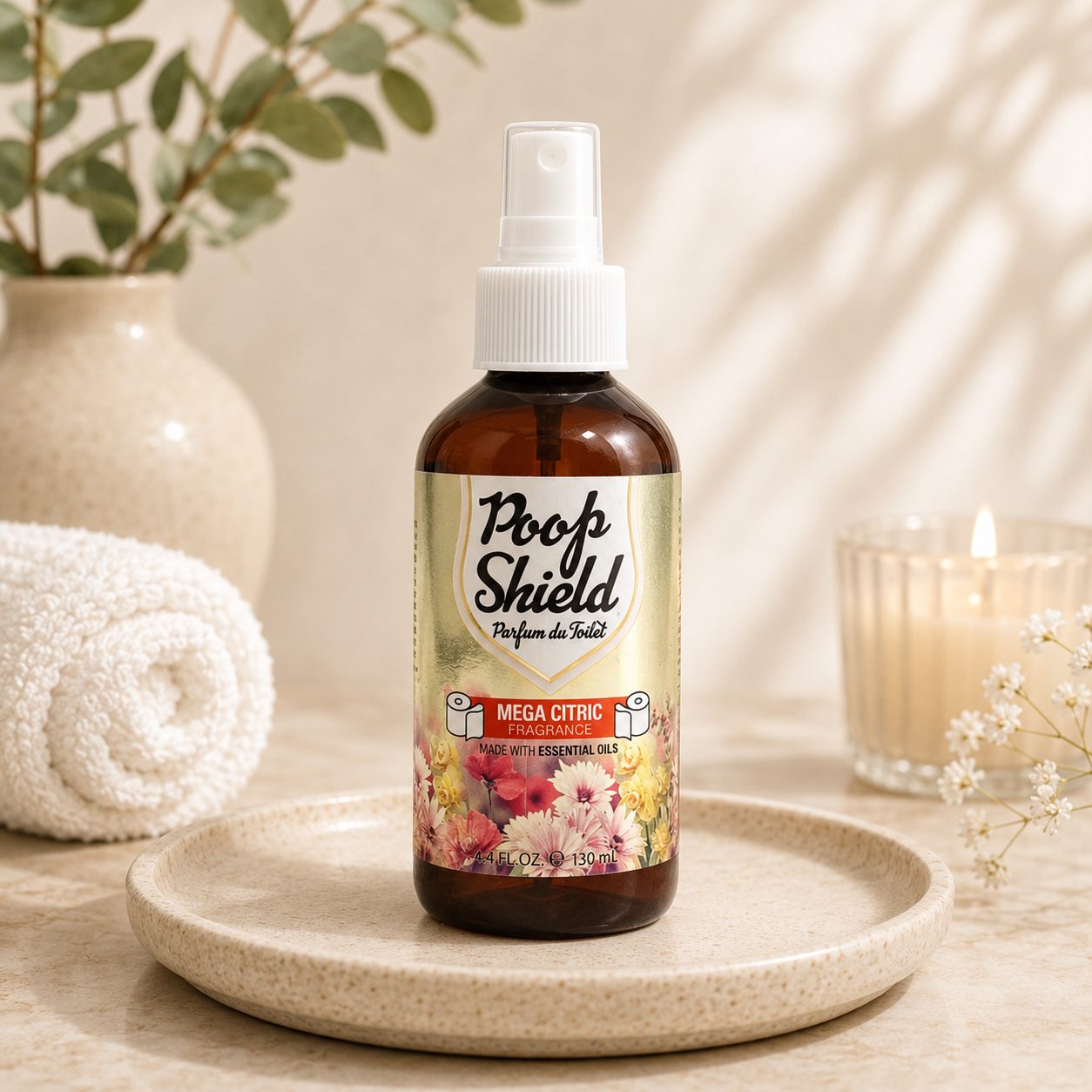 Poop Shield - Toilet Spray - DiAroma by Mystic Romance