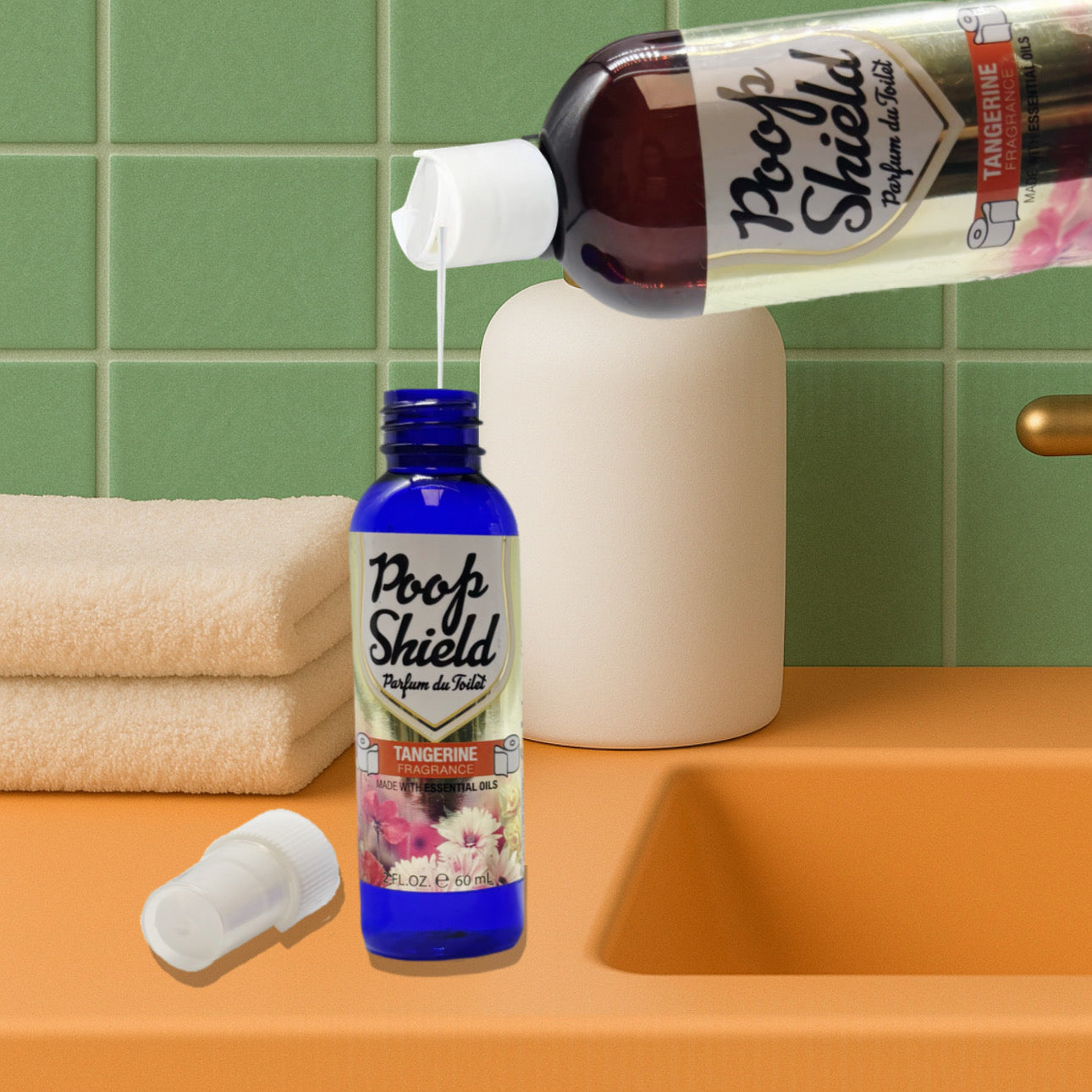 Mystic Romance Poop Shield Tangerine Scent - DiAroma by Mystic Romance