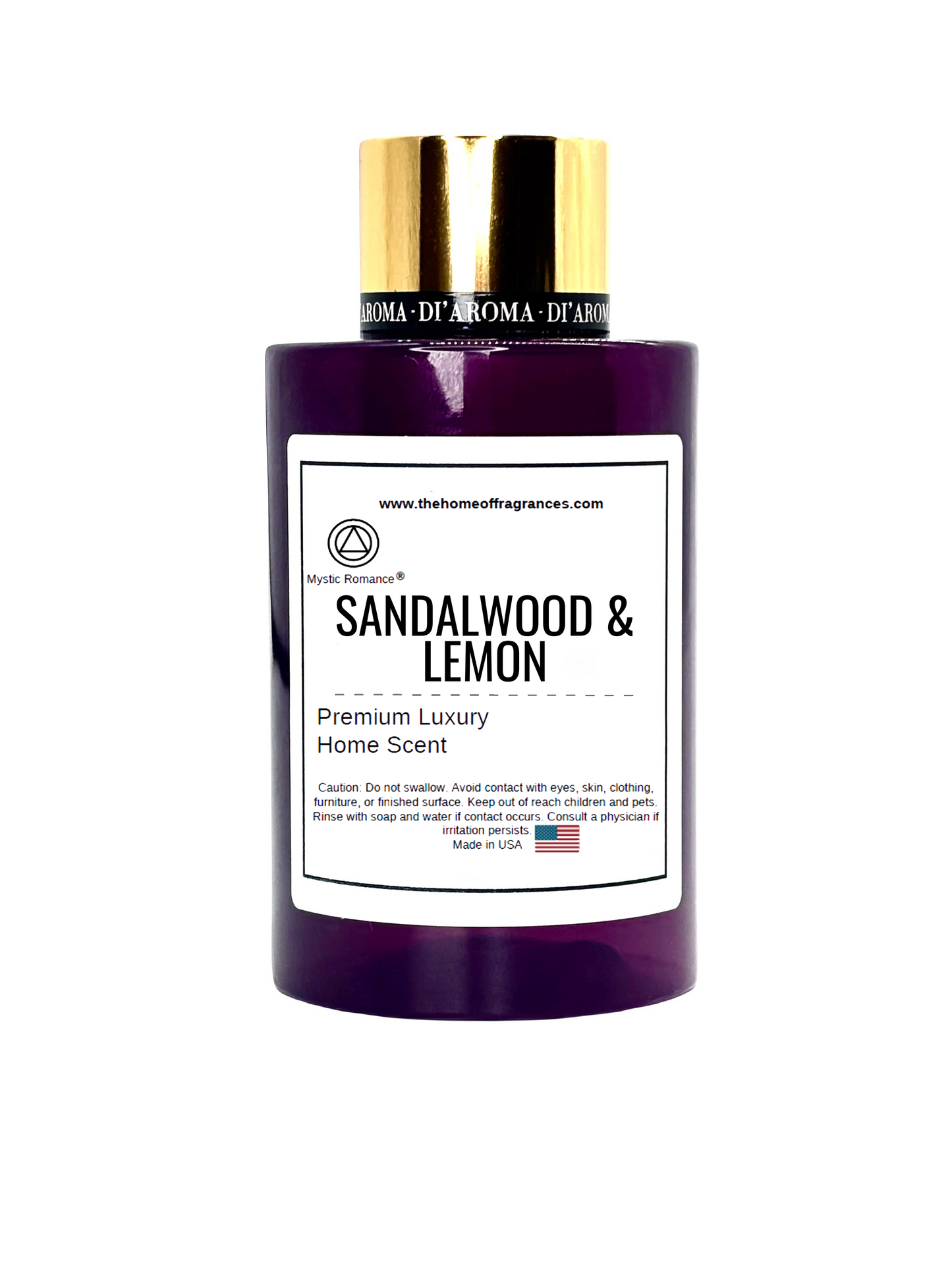 Sandalwood & Lemon Premium Fragrance Oil - DiAroma by Mystic Romance