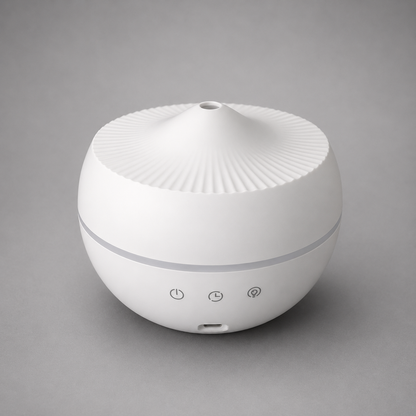 Ultrasonic Aroma Diffuser 300ml – Fragrance Oil Diffuser with LED Light & Timer 69348