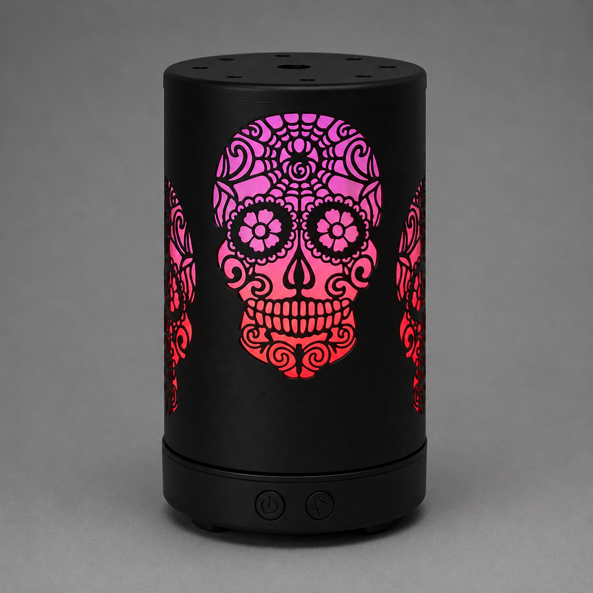 Skull Ultrasonic Aroma Diffuser 100ml – Decorative Fragrance Oil Diffuser with LED Ambient Light 66213