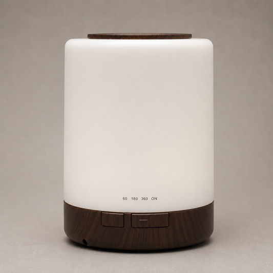 Ultrasonic Aroma Diffuser 300ml – Modern Fragrance Oil Diffuser with LED Light & Timer 66217