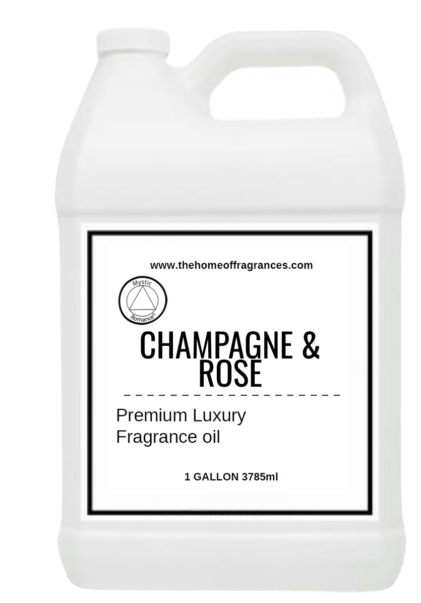 Champagne & Rose Premium Fragrance Oil - DiAroma by Mystic Romance