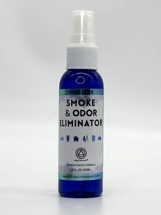Smoke & Odor Eliminator 2 Fl Oz. 60ml Spicy Blue