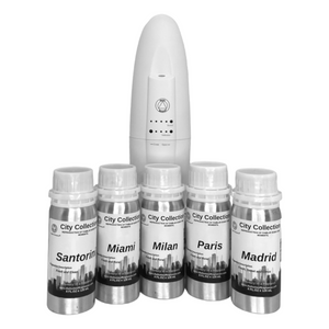 Di'Aroma Plug in Set with 5 bottles of 120ml oil each  67035