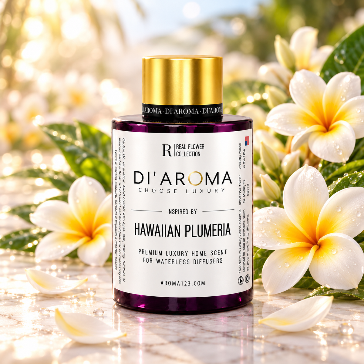 Hawaiian Plumeria - Real Flowers Collection