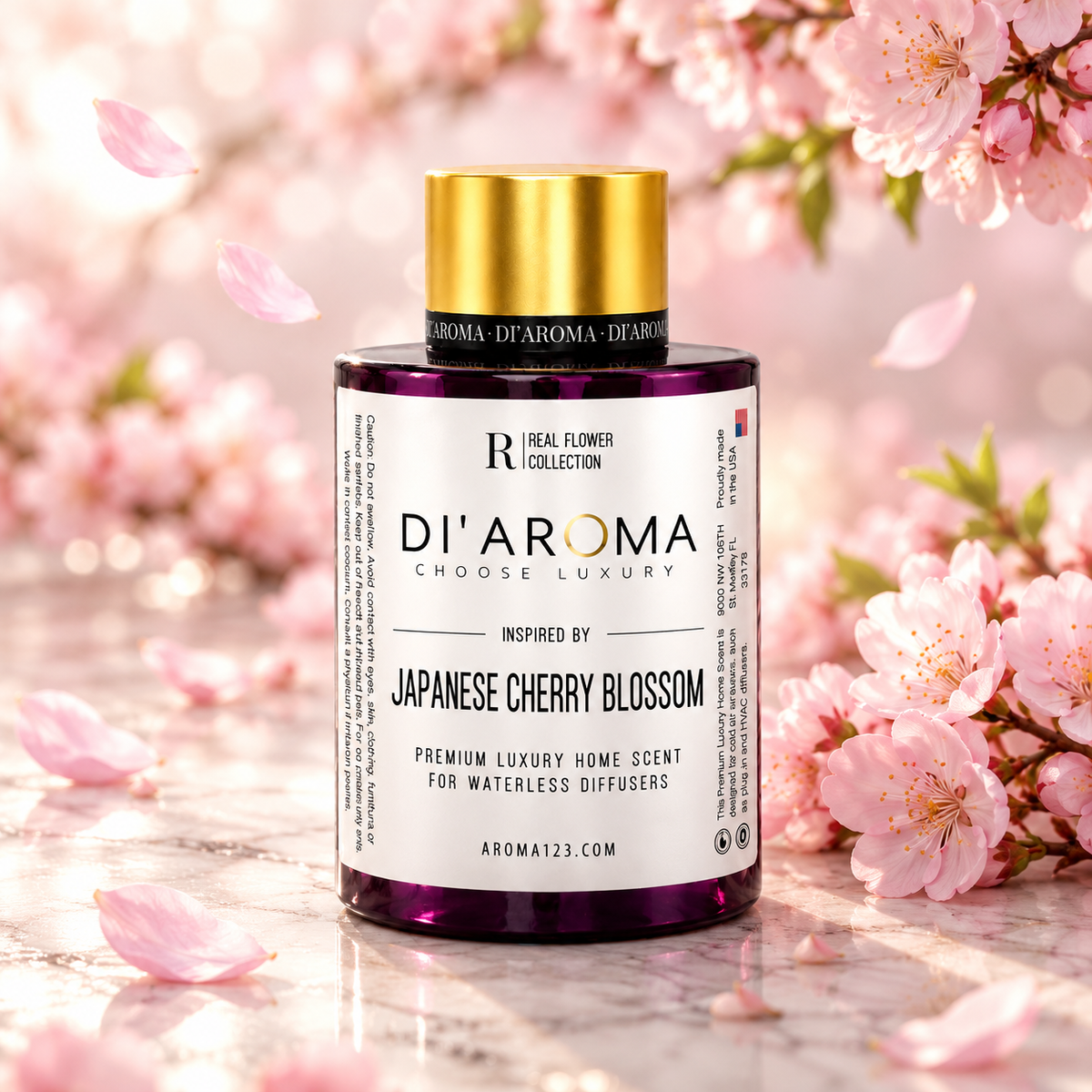 Japanese Cherry Blossom HVAC Real Flowers Collection