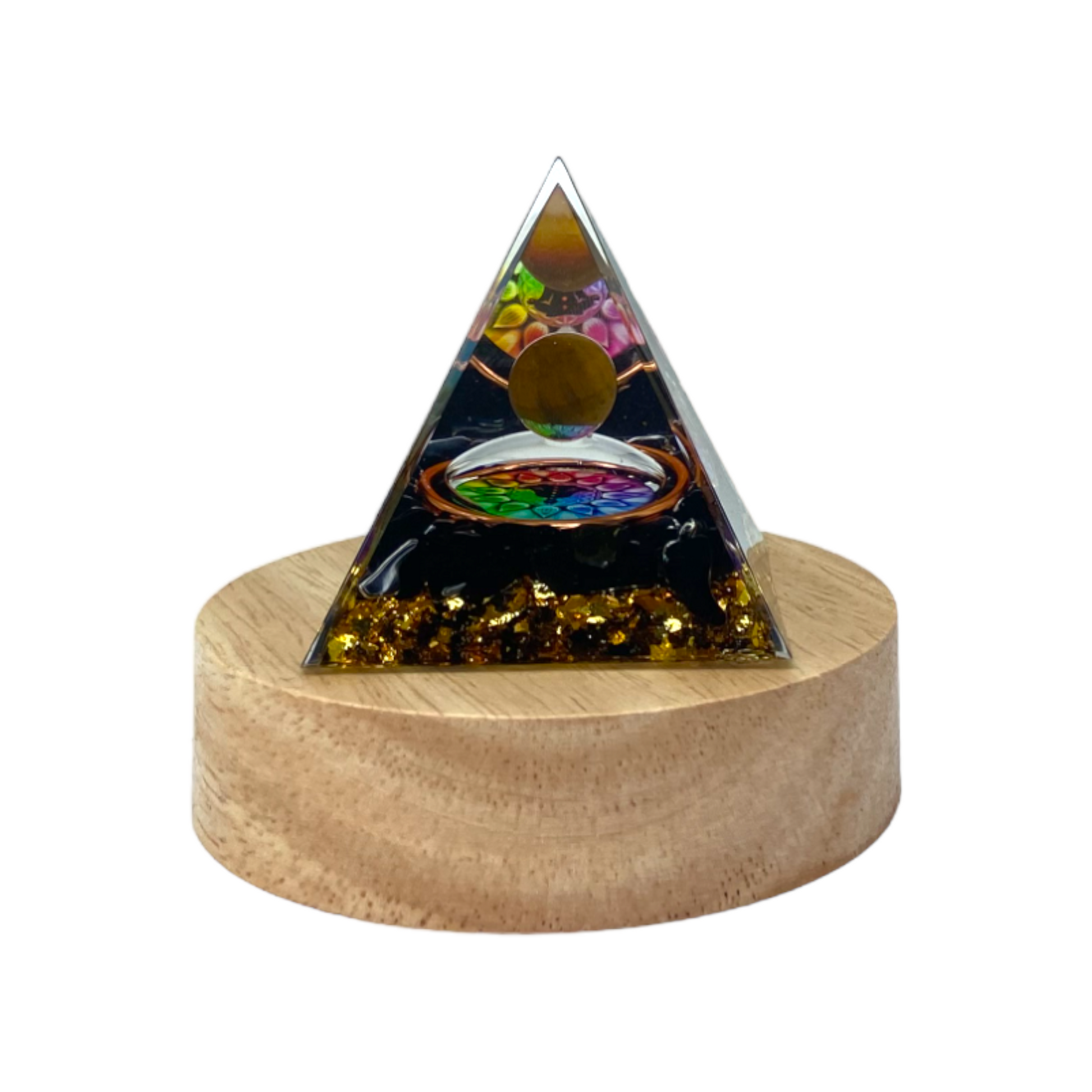 68688 Orgone 5x5x5 with light LED - DiAroma by Mystic Romance