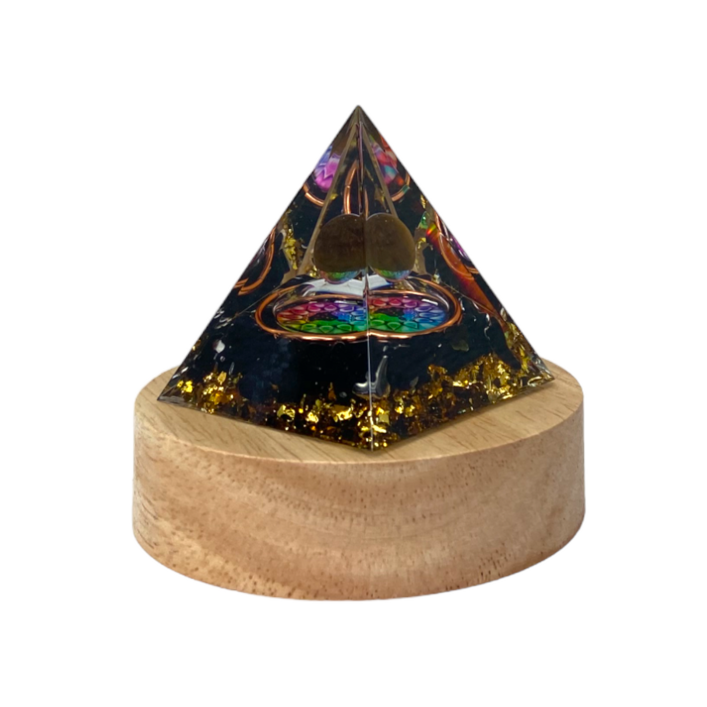 68688 Orgone 5x5x5 with light LED - DiAroma by Mystic Romance