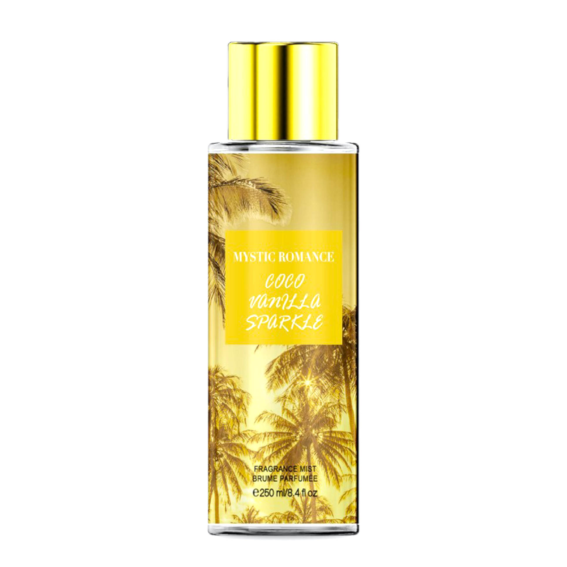 HF004 Coco Vanilla Sparkle Body Mist 68420 - DiAroma by Mystic Romance