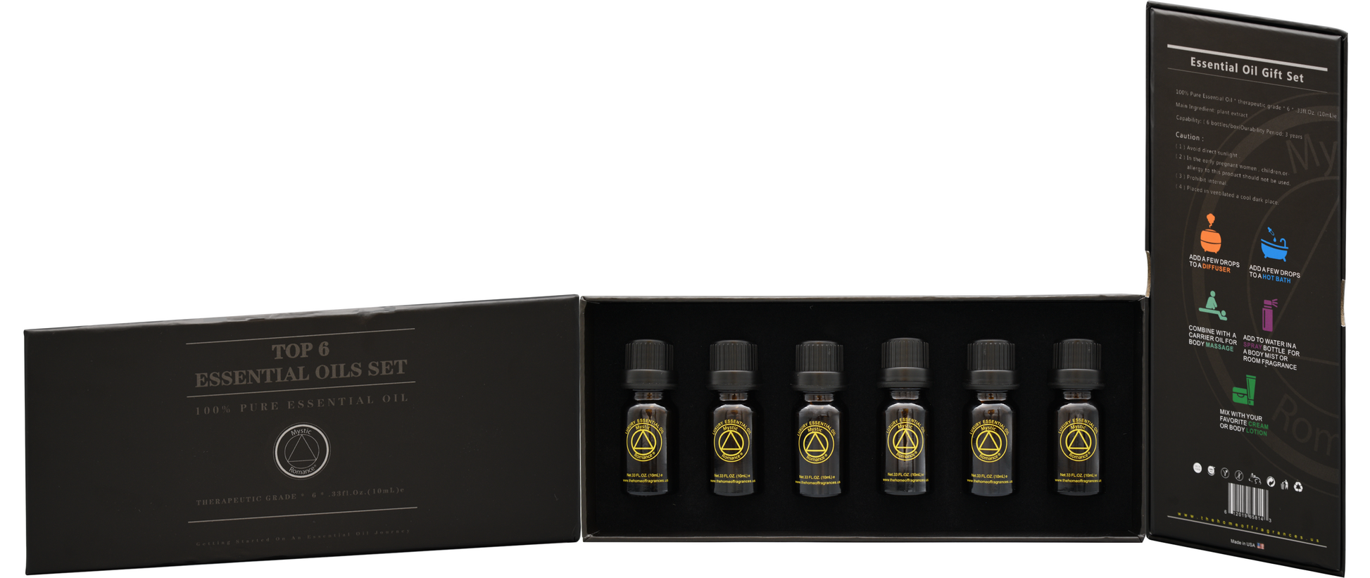 Gift Set 6 Pieces - DiAroma by Mystic Romance