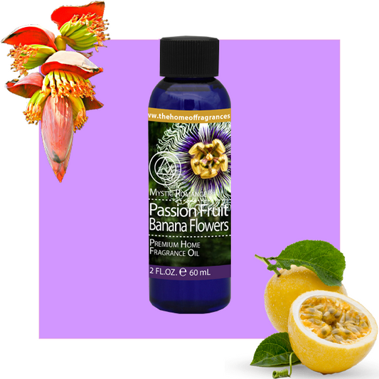 Passion Fruit Banana Flowers Premium Fragrance Oil - DiAroma by Mystic Romance