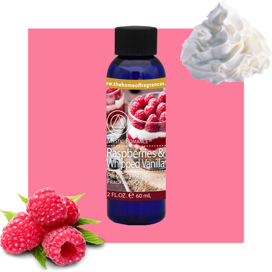 Raspberries & Whipped Vanilla Premium Fragrance Oil - DiAroma by Mystic Romance