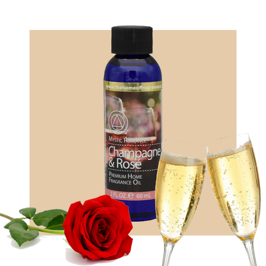 Champagne & Rose Premium Fragrance Oil - DiAroma by Mystic Romance