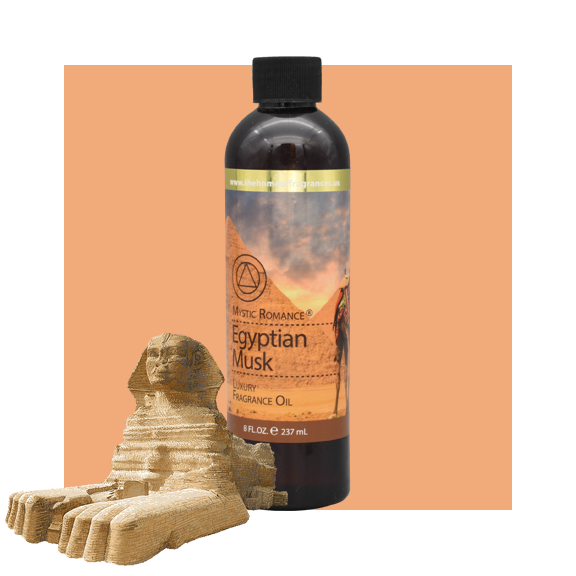 AROMAR Premium Fragrance Oil, Egyptian Musk 4oz. Bottle. Long