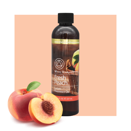 Fresh Peach Premium Fragrance Oil - DiAroma by Mystic Romance